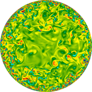 Streamwise vorticity in a turbulent pipe flow at Reτ=1000